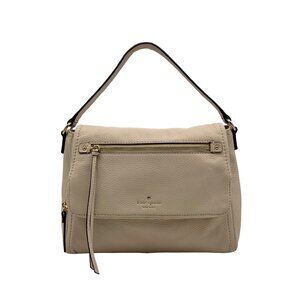 Kate Spade Cream Leather Cobble Hill Toddy Shoulder Bag